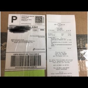 USPS tracking for LV Petit Bucket with Pochette